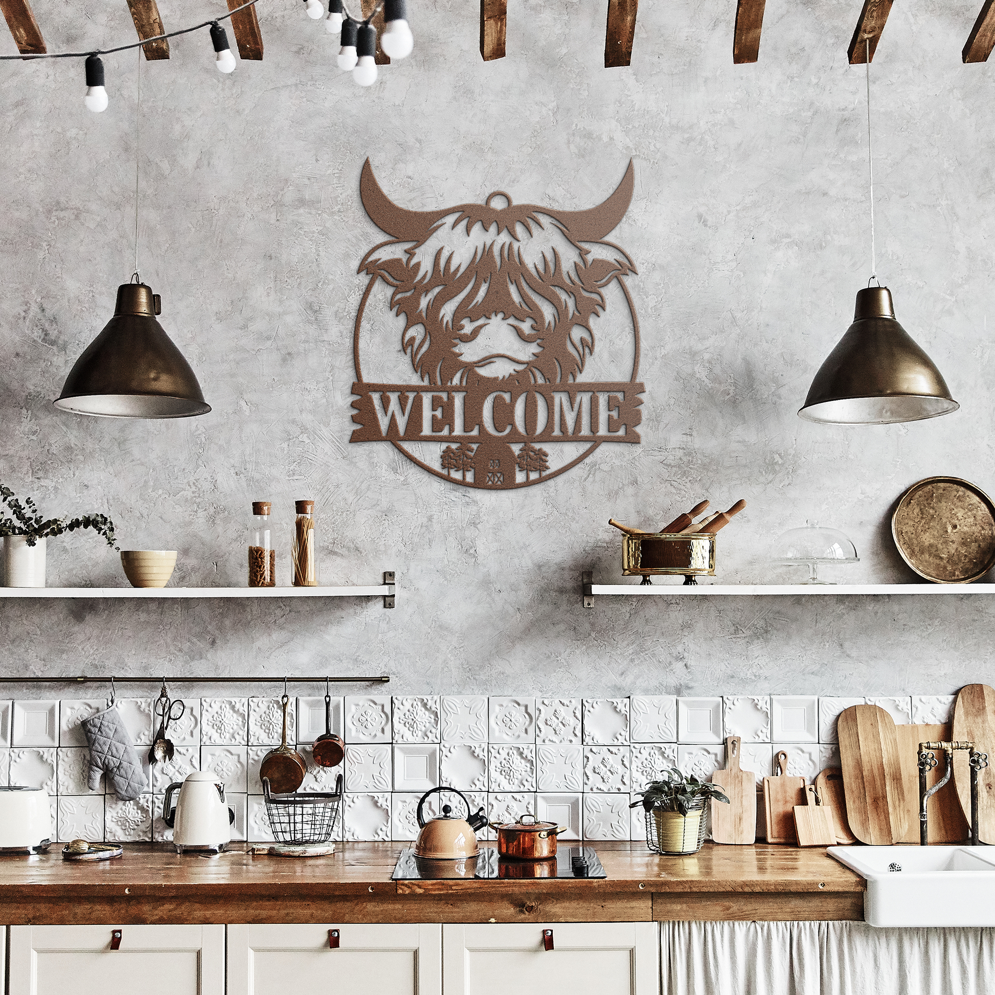 Highland_Cow_Welcome_Copper_Rustic_Kitchen_Mockup.png_11998240