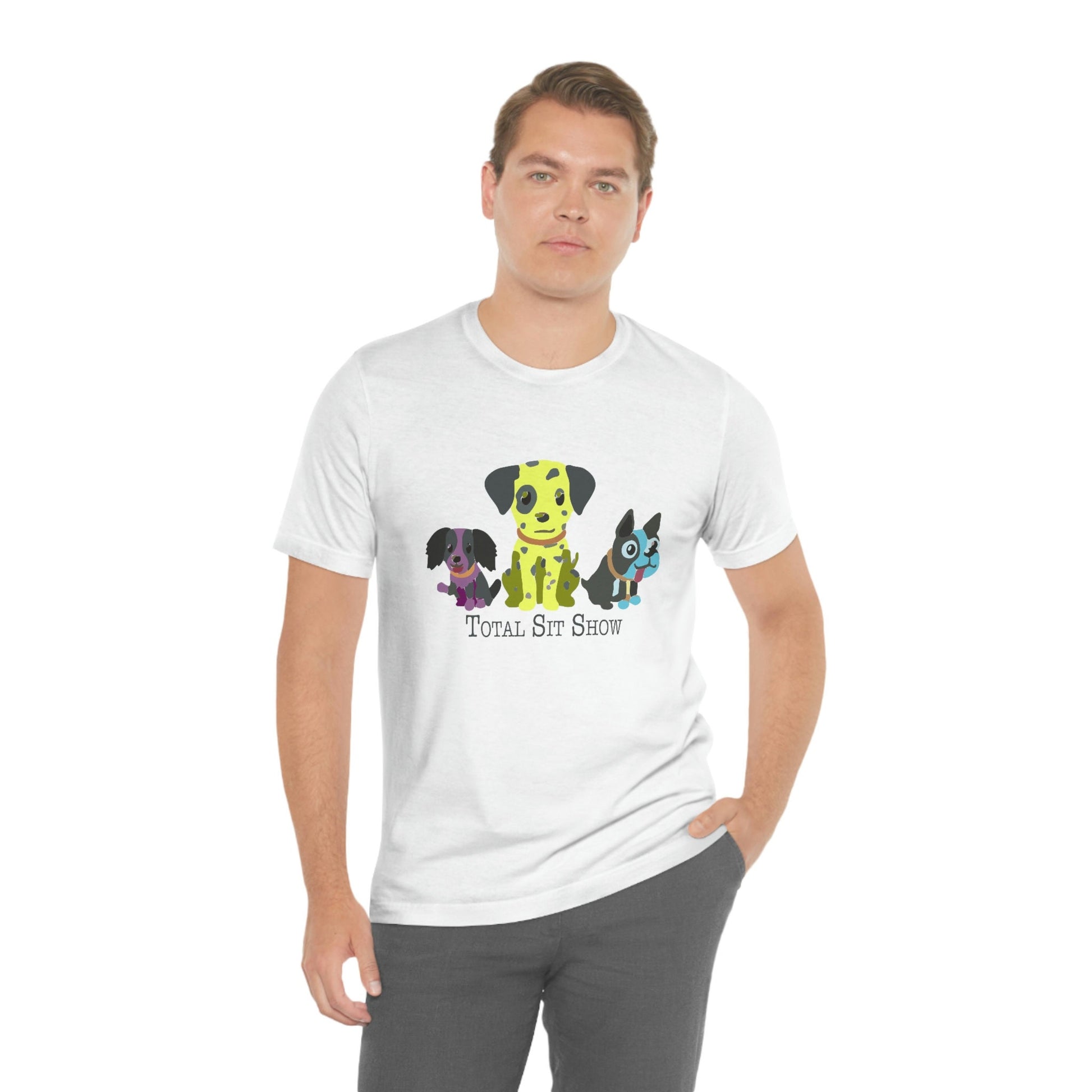 Total Sit Show Dog Tee Shirt, Dog Lover TShirt, Funny Dog T-Shirt, Gift for Pet Lover, Dog Mama, Dog People, Dog Mom, Gift for Women or Men
