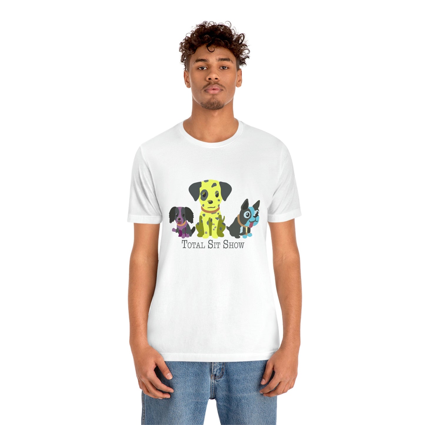 Total Sit Show Dog Tee Shirt, Dog Lover TShirt, Funny Dog T-Shirt, Gift for Pet Lover, Dog Mama, Dog People, Dog Mom, Gift for Women or Men