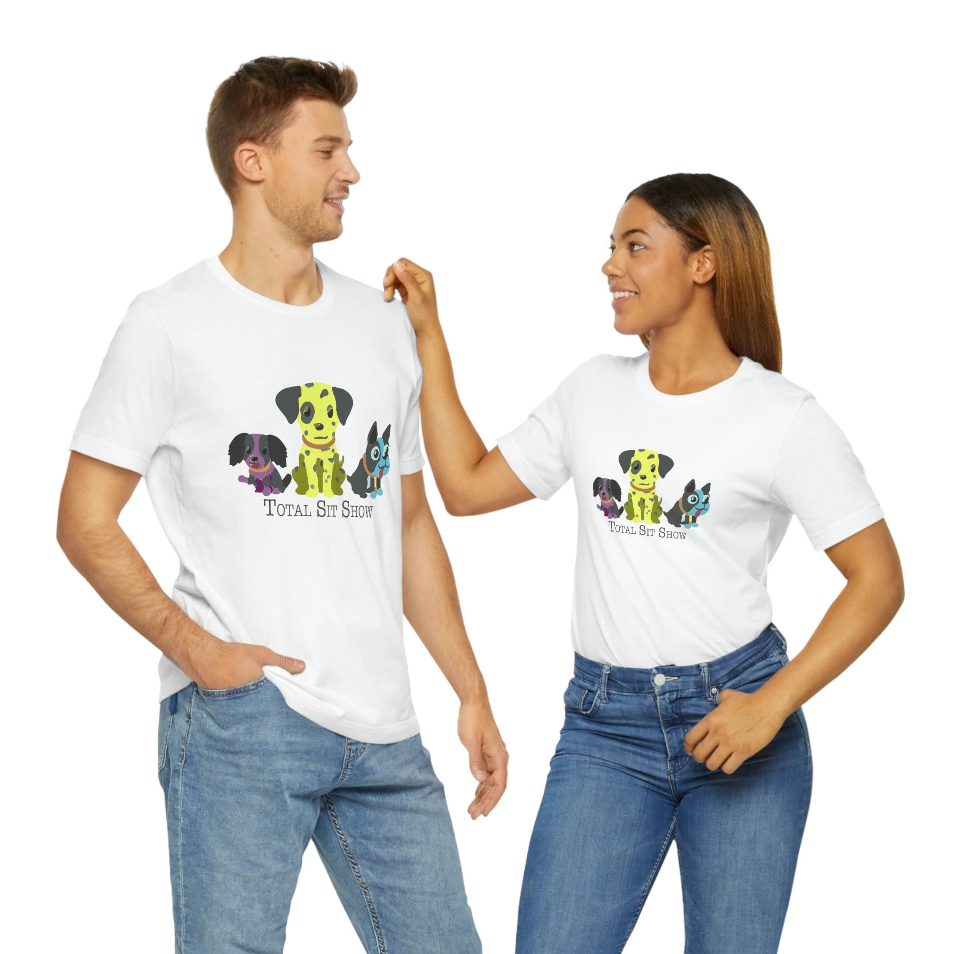 Total Sit Show Dog Tee Shirt, Dog Lover TShirt, Funny Dog T-Shirt, Gift for Pet Lover, Dog Mama, Dog People, Dog Mom, Gift for Women or Men