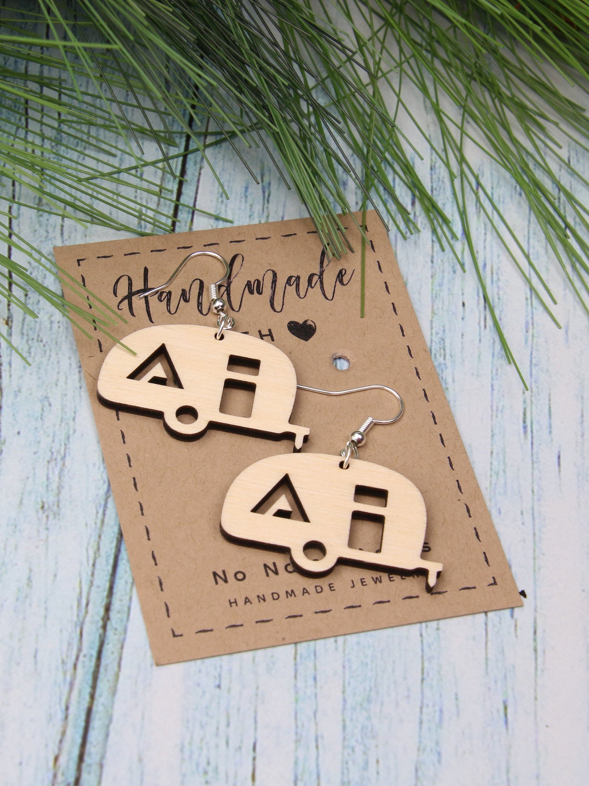 Retro Alliance Travel Trailer Earrings, Show your Love of Camping, RV Camping Life, a Perfect Gift