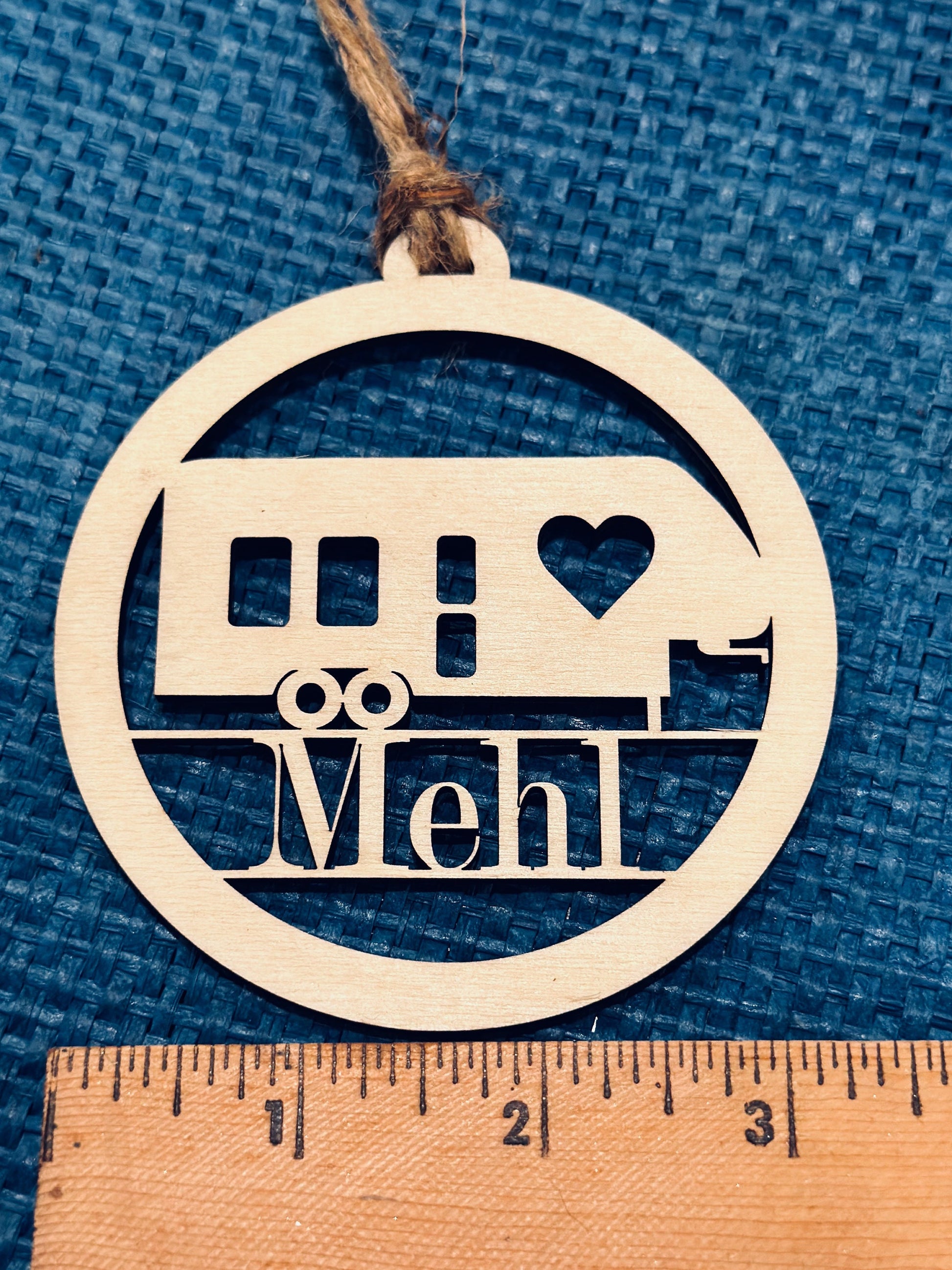 Personalized Fifth Wheel Camper Ornament, Custom Birchwood RV Gift
