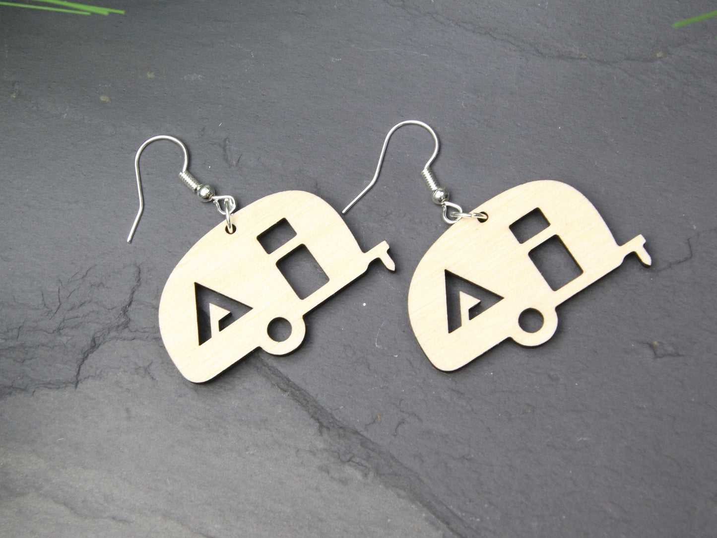 Retro Alliance Travel Trailer Earrings, Show your Love of Camping, RV Camping Life, a Perfect Gift