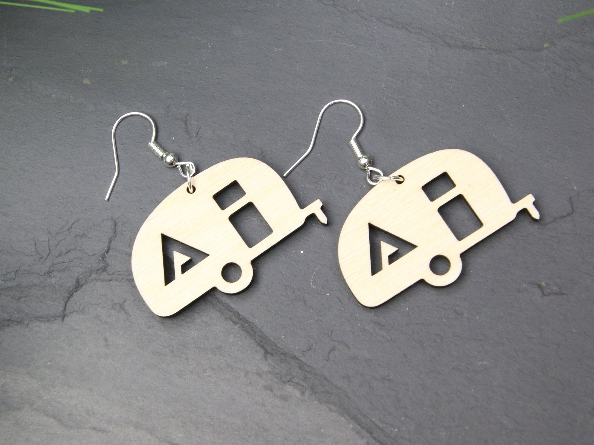 Retro Alliance Travel Trailer Earrings, Show your Love of Camping, RV Camping Life, a Perfect Gift
