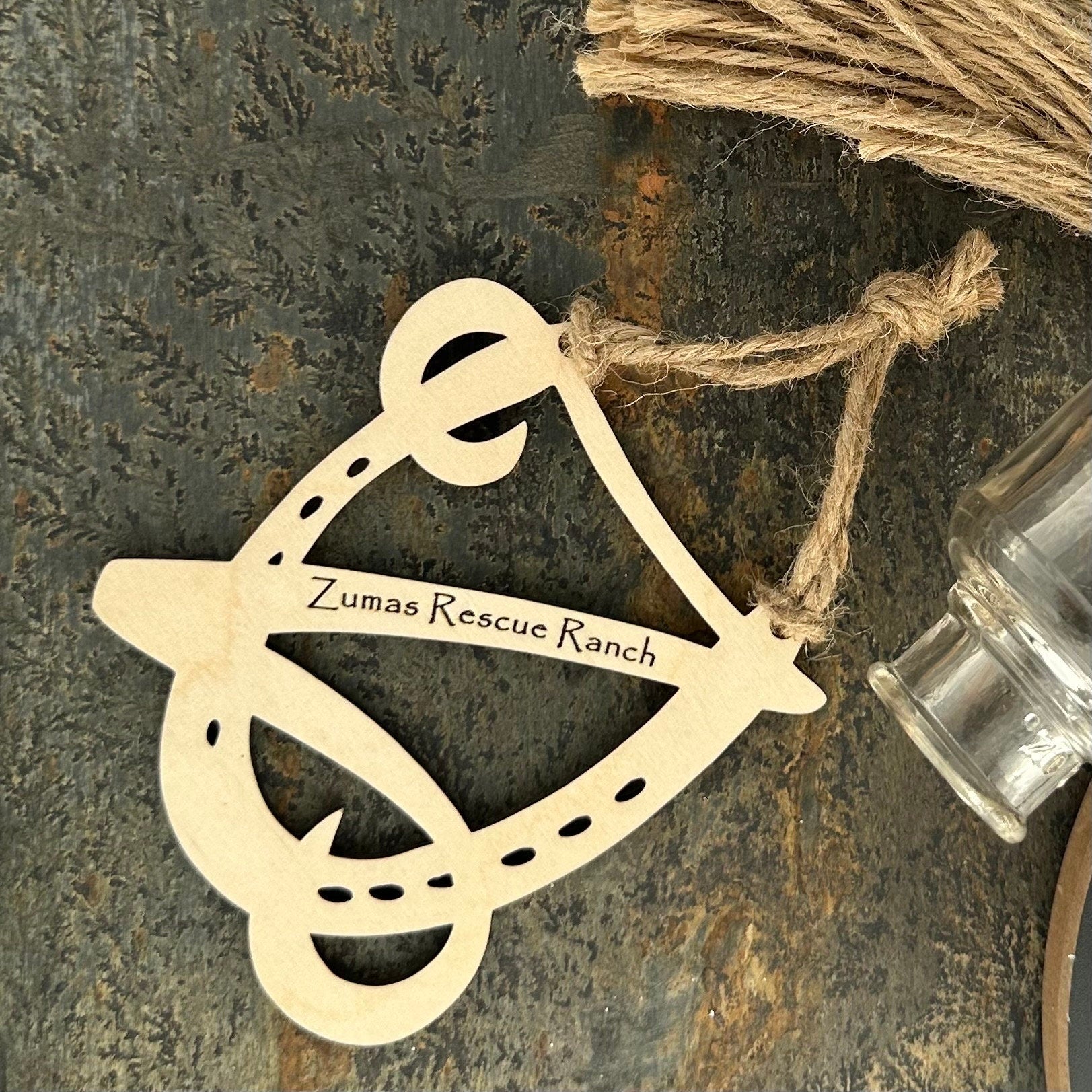 Personalized Horse Ornament, Zuma's Rescue Ranch, Equestrian Gift