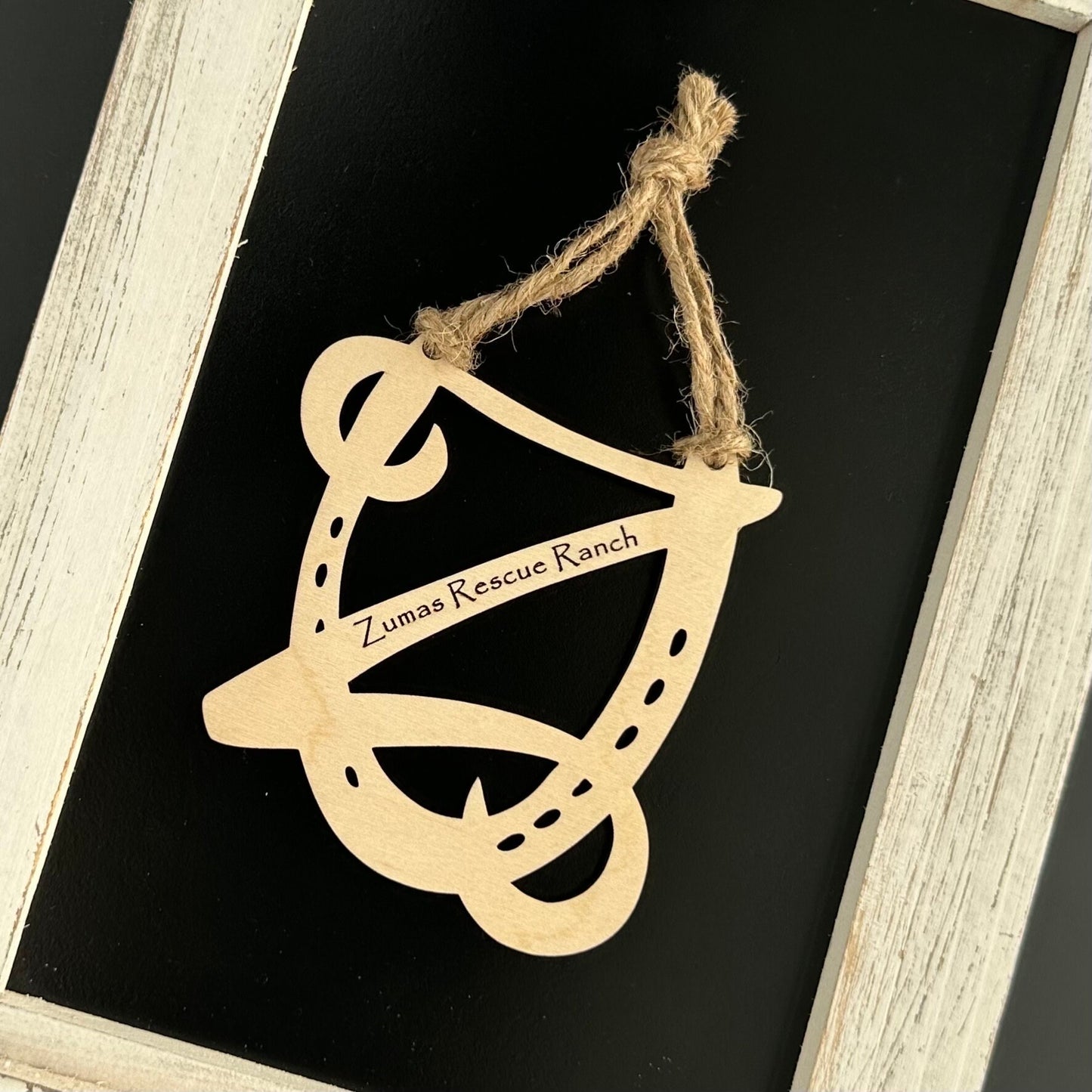 Personalized Horse Ornament, Zuma's Rescue Ranch, Equestrian Gift