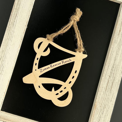 Personalized Horse Ornament, Zuma's Rescue Ranch, Equestrian Gift