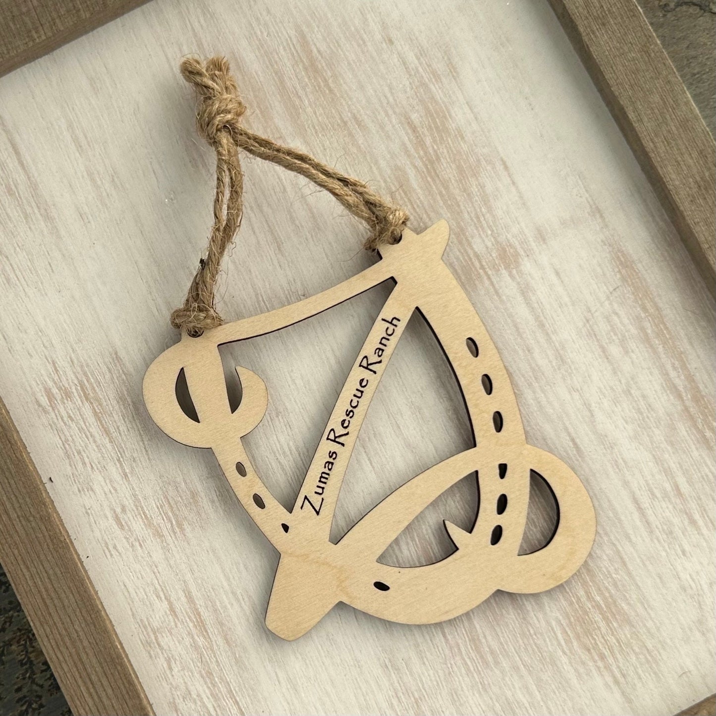 Personalized Horse Ornament, Zuma's Rescue Ranch, Equestrian Gift