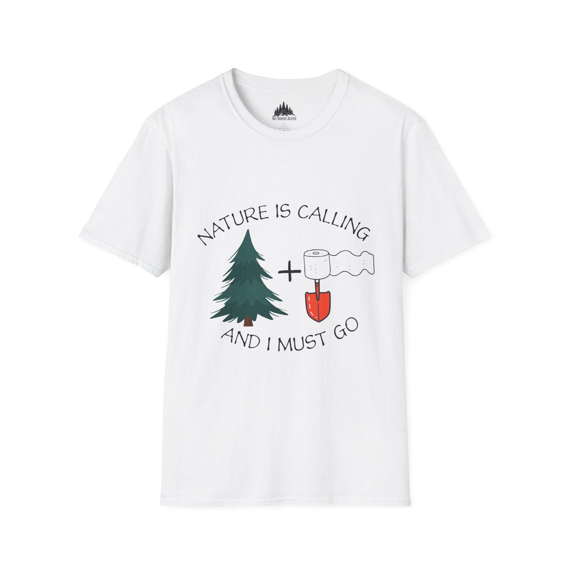 Camping Humor Tee, Hiking Shirt, Nature Lover Gift, Outdoor Adventure Top, Wilderness Wanderer Clothing