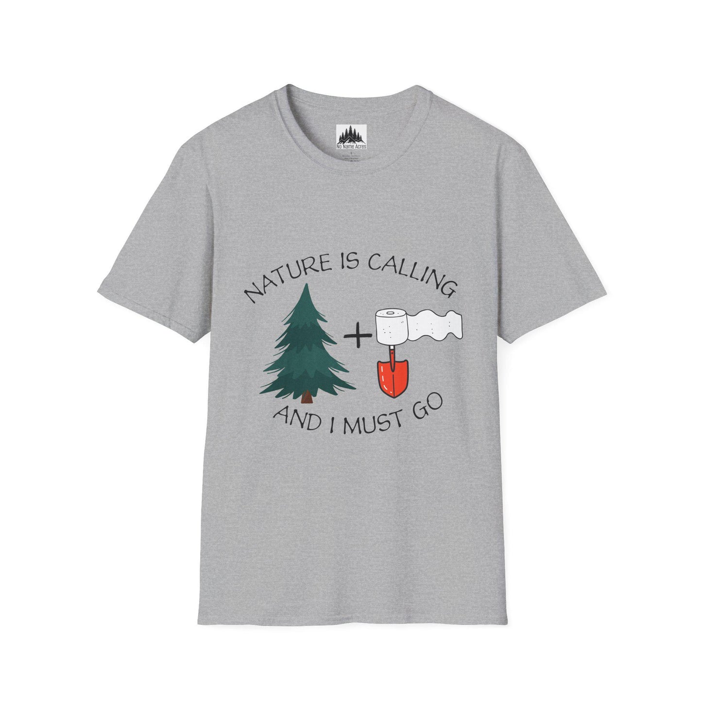 Camping Humor Tee, Hiking Shirt, Nature Lover Gift, Outdoor Adventure Top, Wilderness Wanderer Clothing