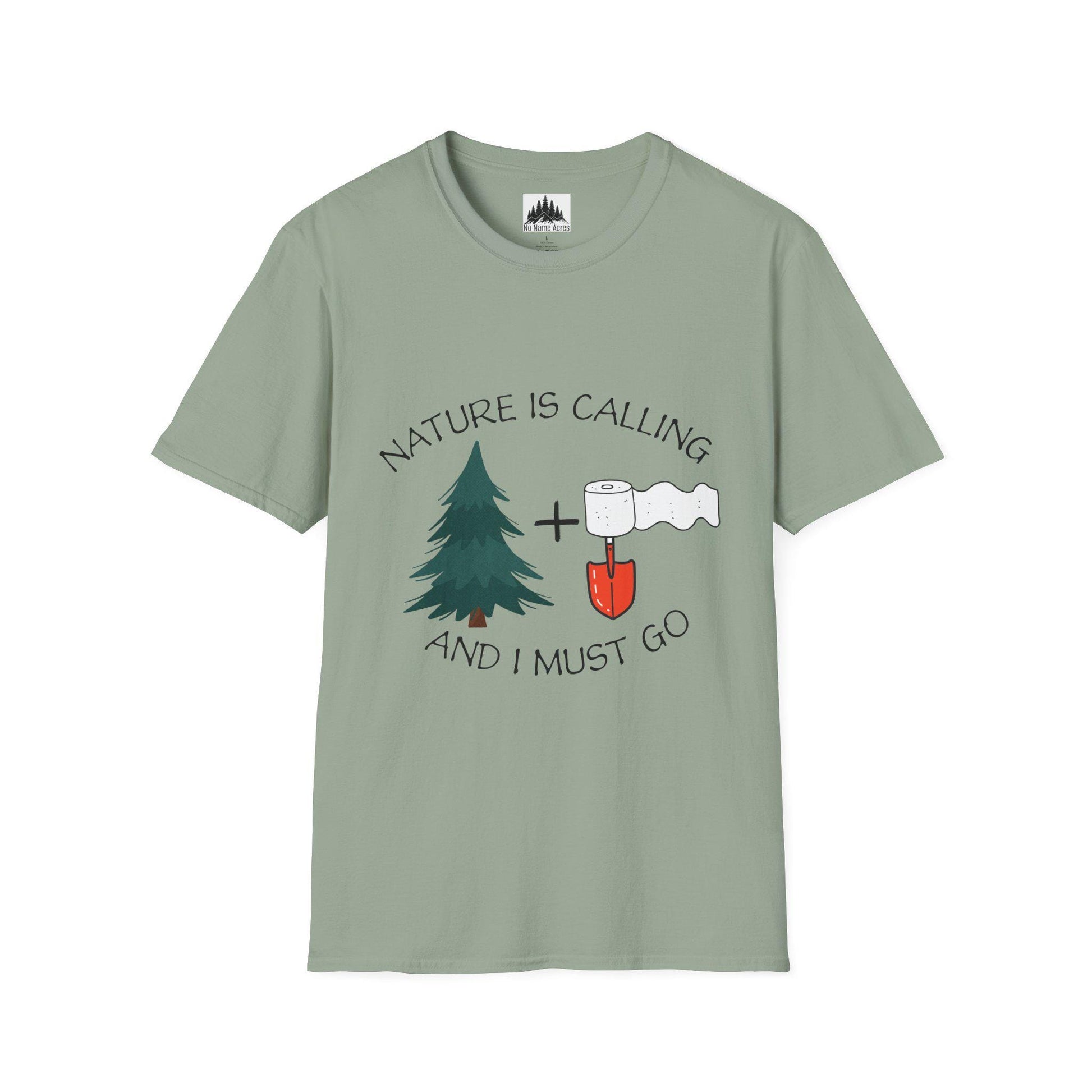 Camping Humor Tee, Hiking Shirt, Nature Lover Gift, Outdoor Adventure Top, Wilderness Wanderer Clothing