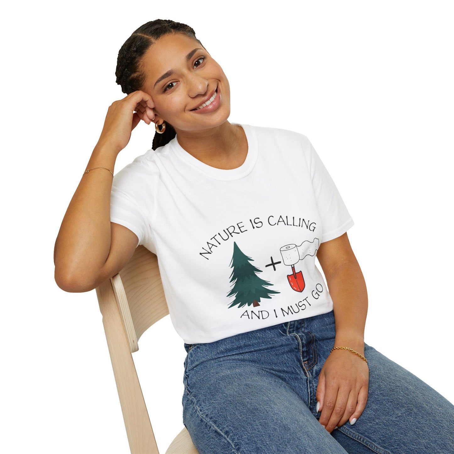 Camping Humor Tee, Hiking Shirt, Nature Lover Gift, Outdoor Adventure Top, Wilderness Wanderer Clothing