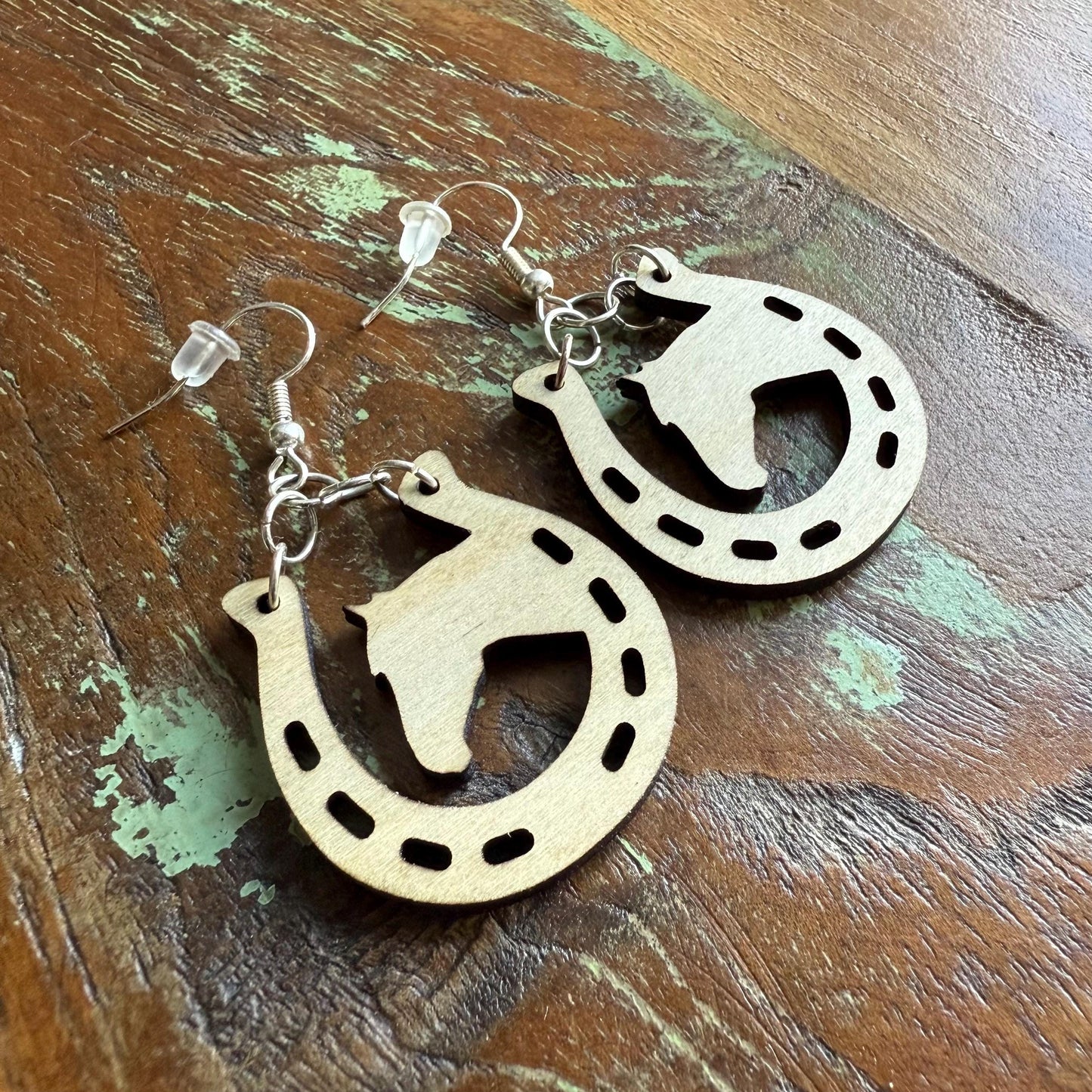 Unique Horse Earring. Love Equestrian Life, a Gift for Her