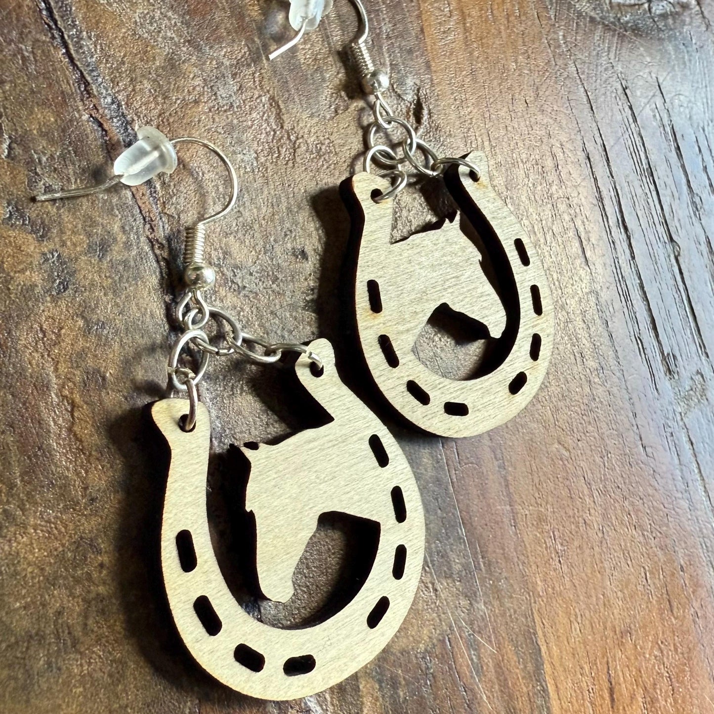 Unique Horse Earring. Love Equestrian Life, a Gift for Her